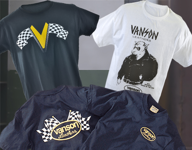 Vanson's Tees and Sweats